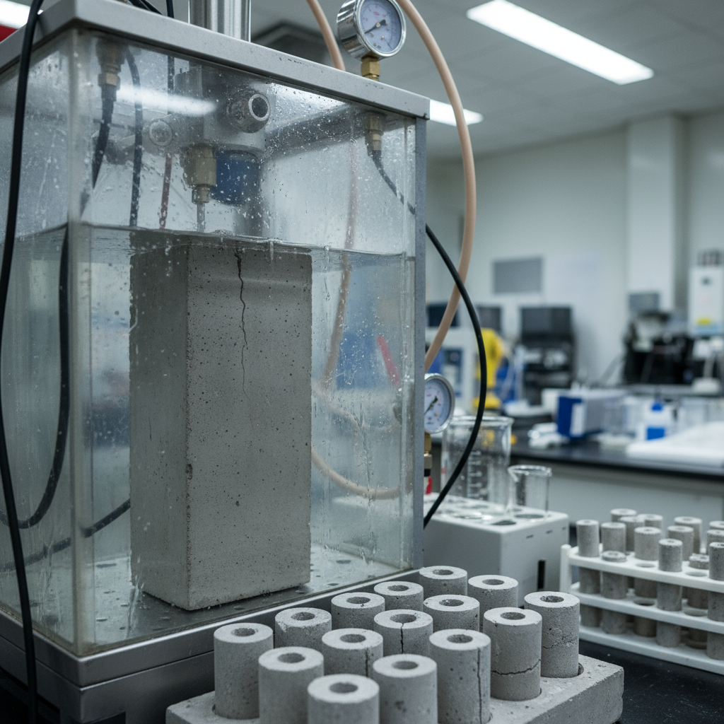 Comment évaluer la résistance au gel et au dégel du béton?