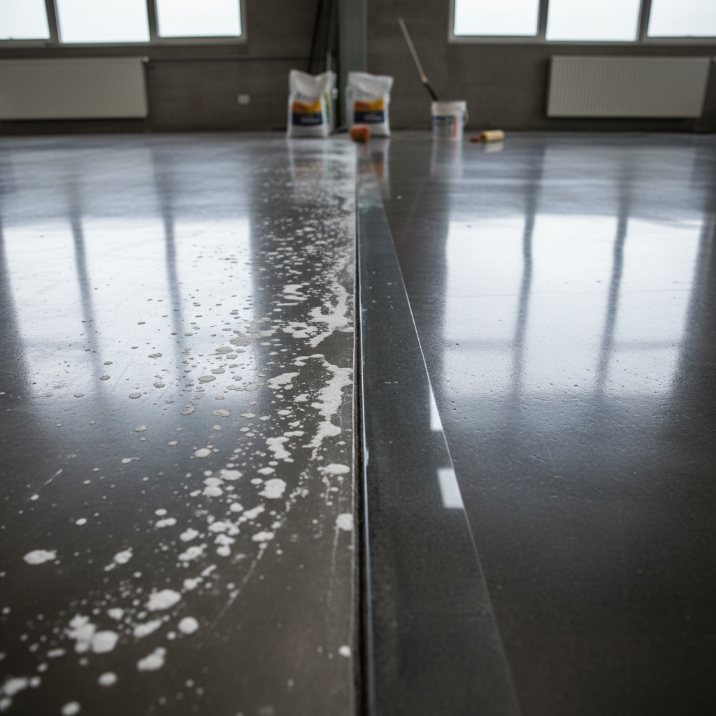 Comment éviter l’efflorescence sur une surface en béton ciré?