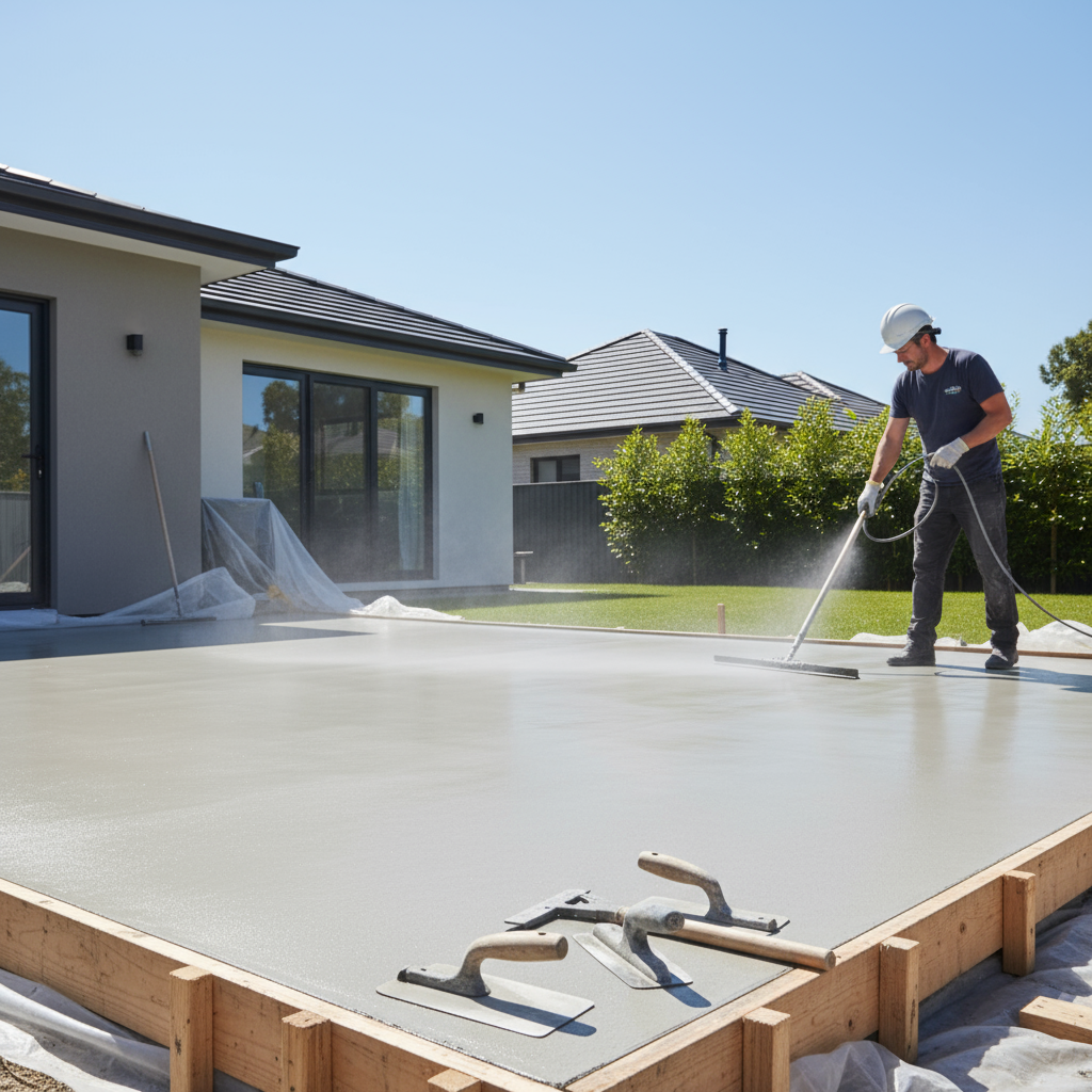 Comment éviter les défauts de surface sur du béton coulé en extérieur?
