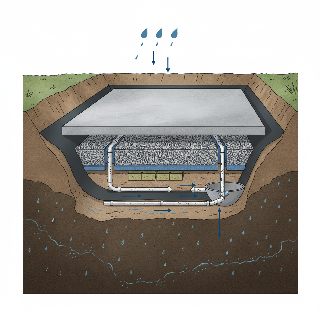 Comment garantir l’étanchéité d’une dalle en béton sur un sol humide?