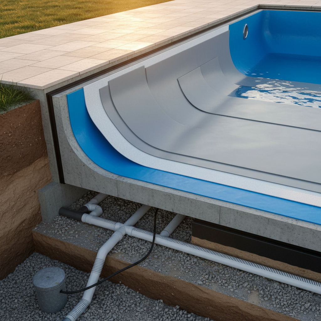 Comment garantir l’étanchéité d’une piscine en béton?