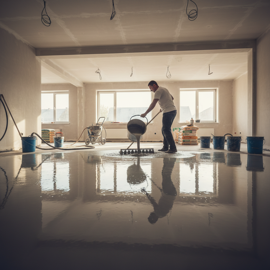 Comment préparer un béton autonivelant pour une finition parfaite?