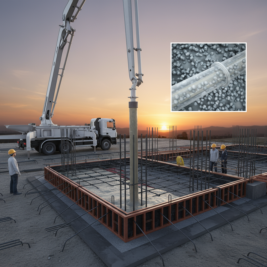 Comment réaliser un béton autoplaçant avec un bon comportement au pompage?