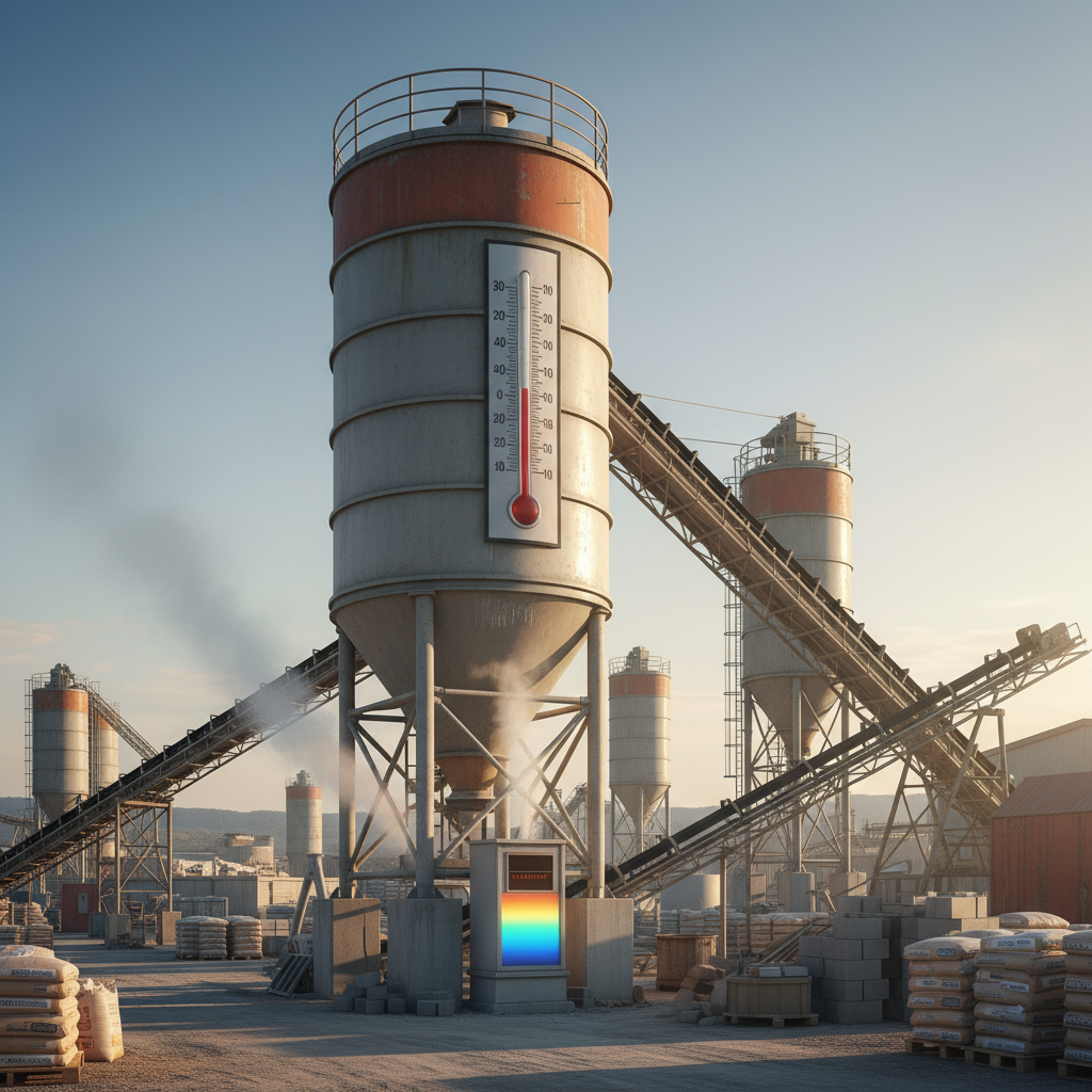 Quelle est l’importance de la température de stockage du ciment?