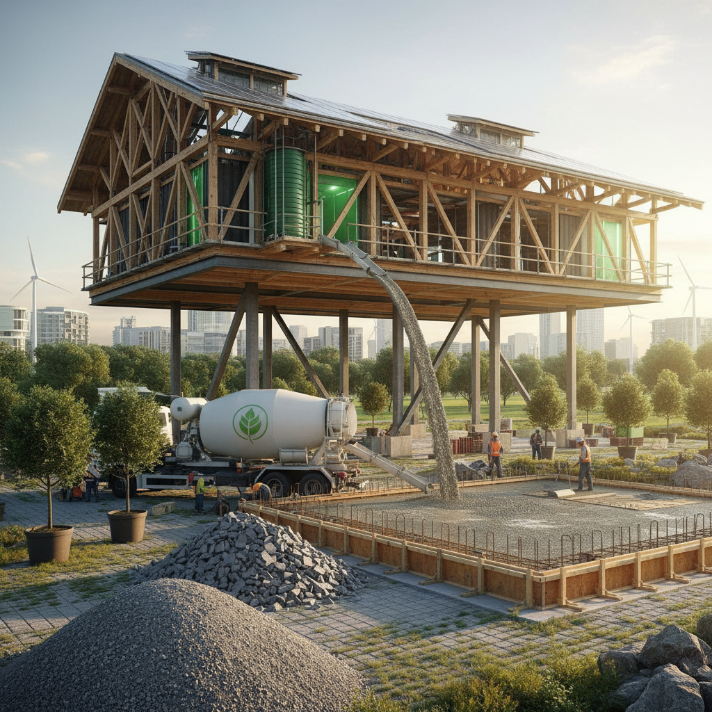 Quels sont les avantages du béton recyclé dans la construction durable?