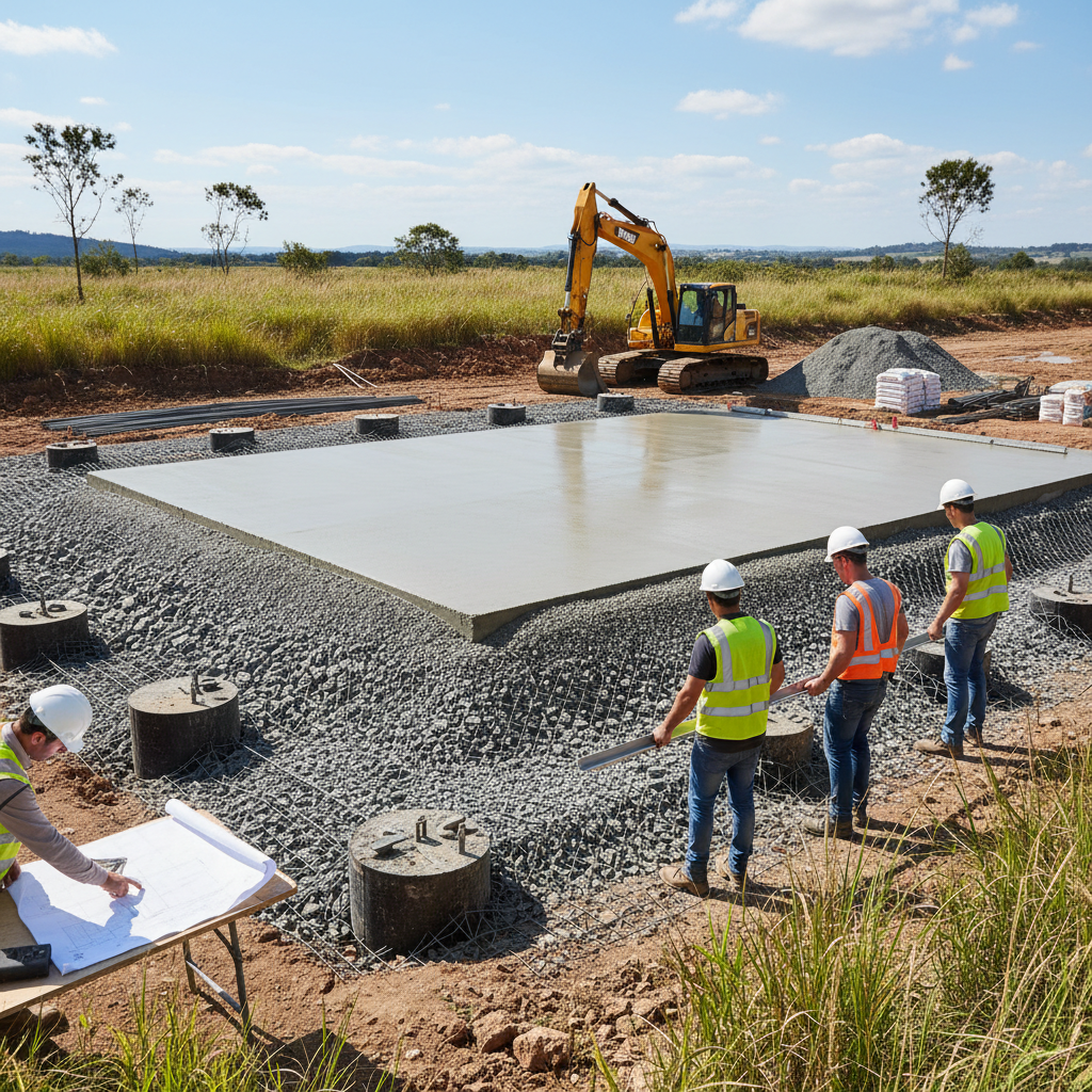 Quels sont les conseils pour poser une dalle de béton sur un sol instable?