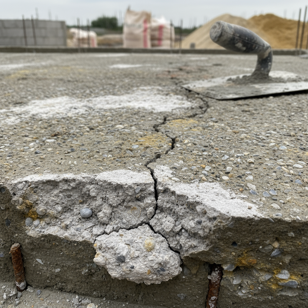 Quels sont les indicateurs d’un mauvais malaxage du béton?