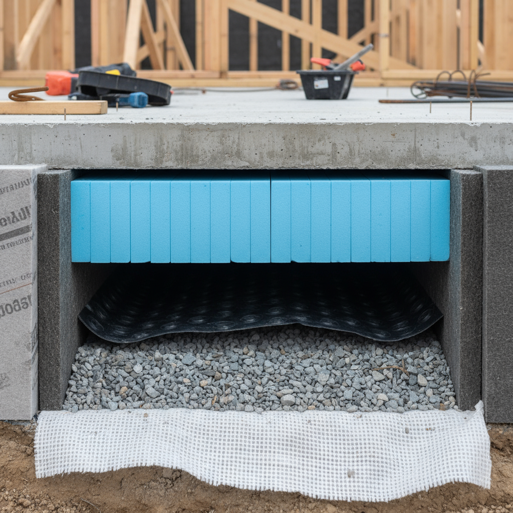 Quels sont les matériaux isolants recommandés pour les dalles en béton?