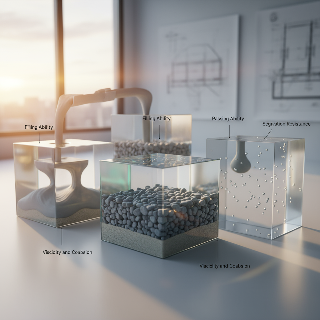 Quels sont les principes de base du béton autoplaçant?