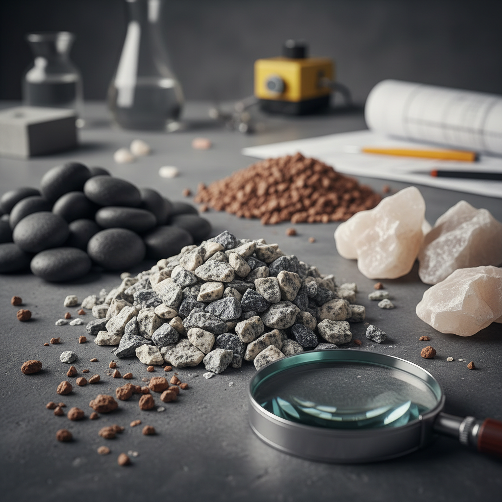 Quels types de granulats conviennent le mieux pour un béton de haute résistance?