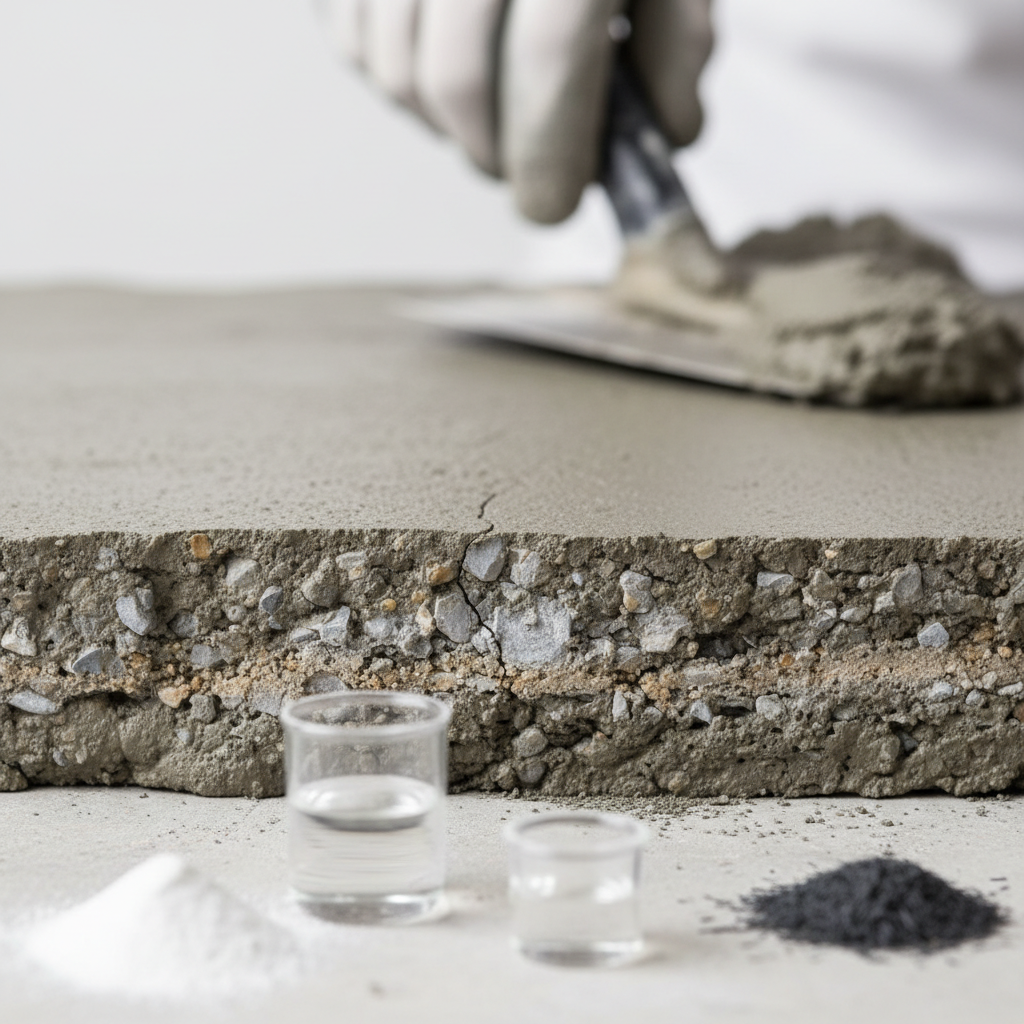 Comment assurer la cohésion du béton dans des mélanges à faible teneur en ciment?