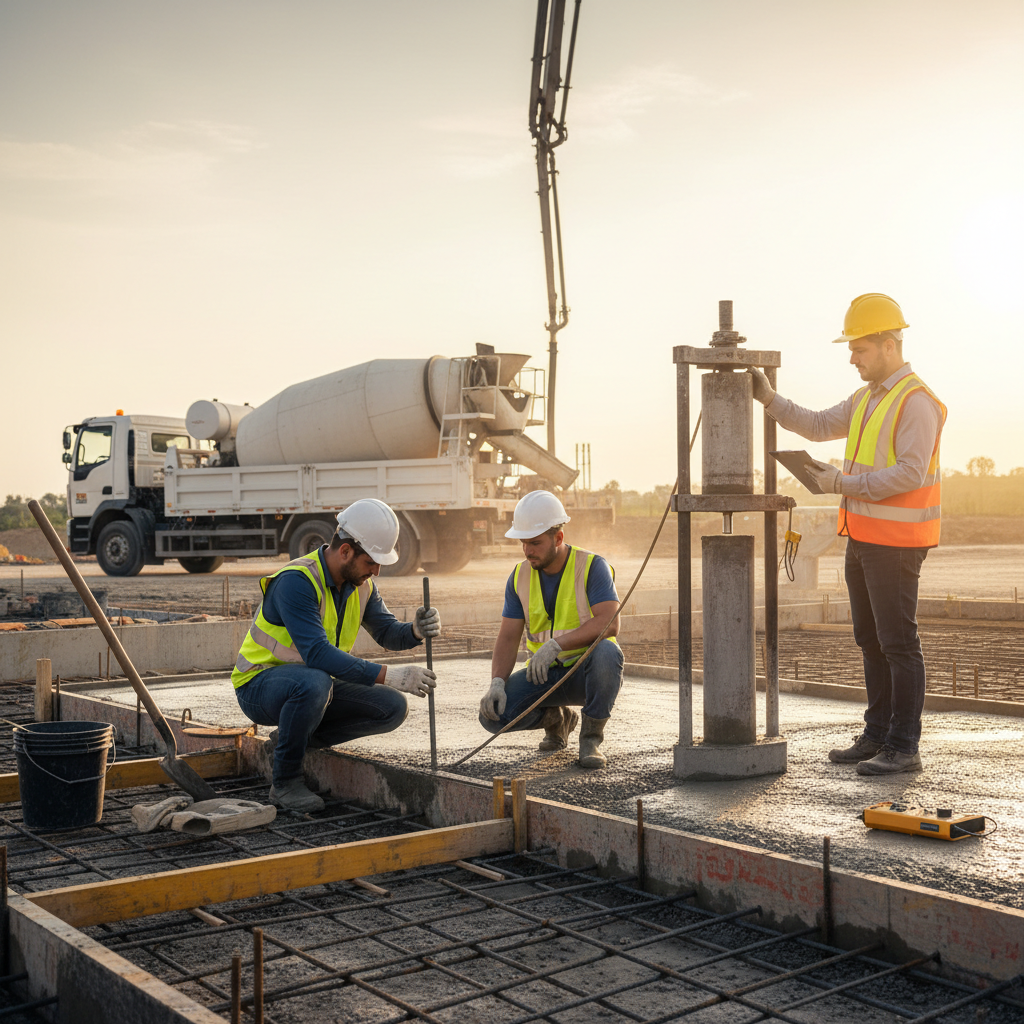 Comment contrôler la conformité du béton livré sur chantier?