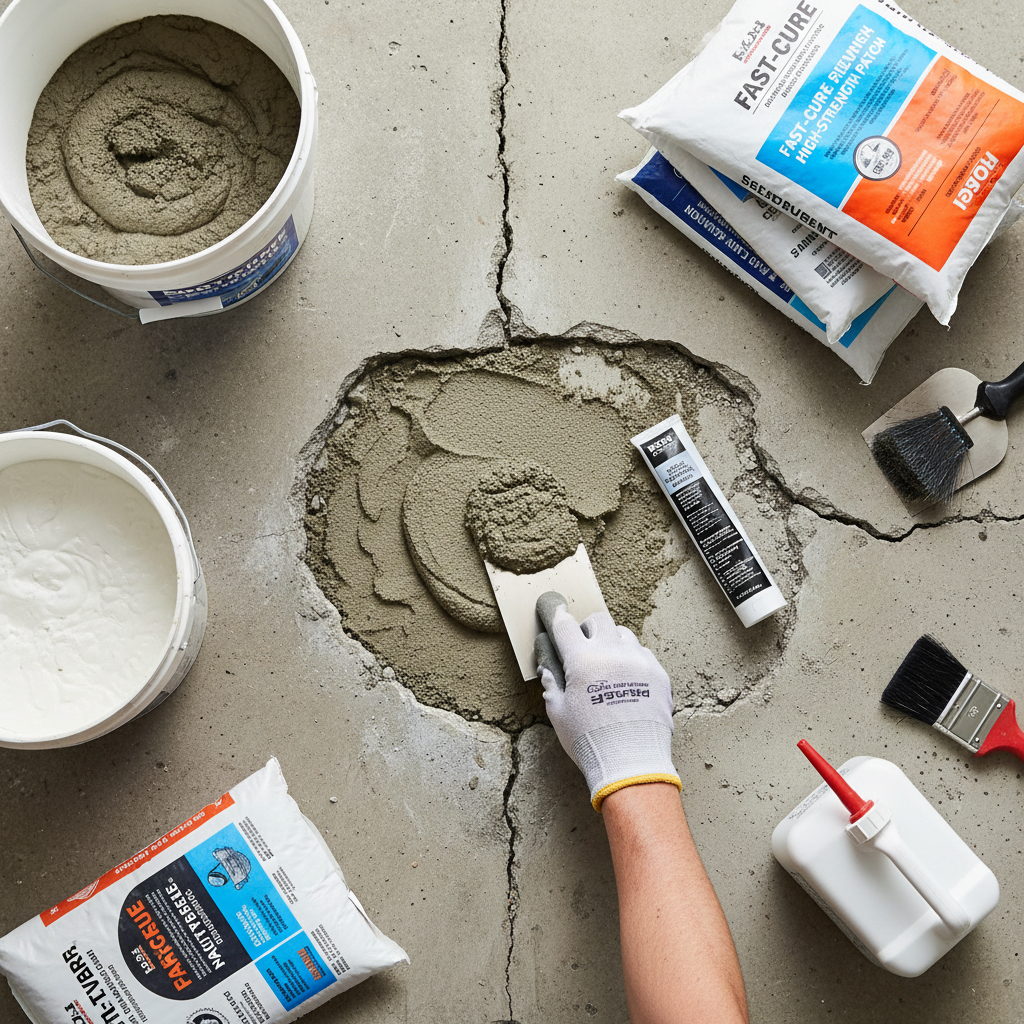 Quelles solutions existent pour réparer rapidement du béton dégradé?