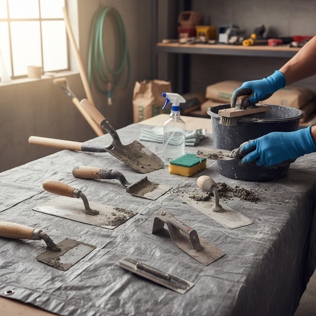 Quelles sont les meilleures pratiques pour le nettoyage des outils de bétonnage?