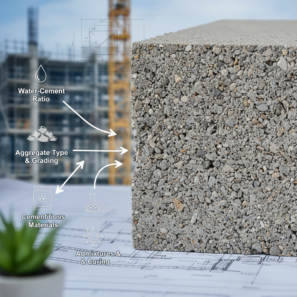 Quels sont les critères pour choisir un béton à haute résistance mécanique?