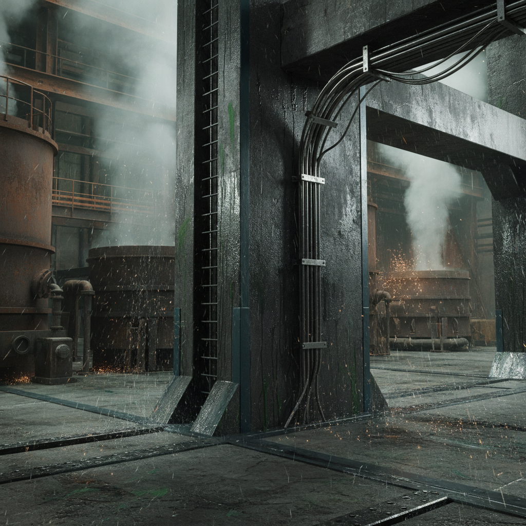 Comment adapter un béton pour une installation en milieu industriel agressif?