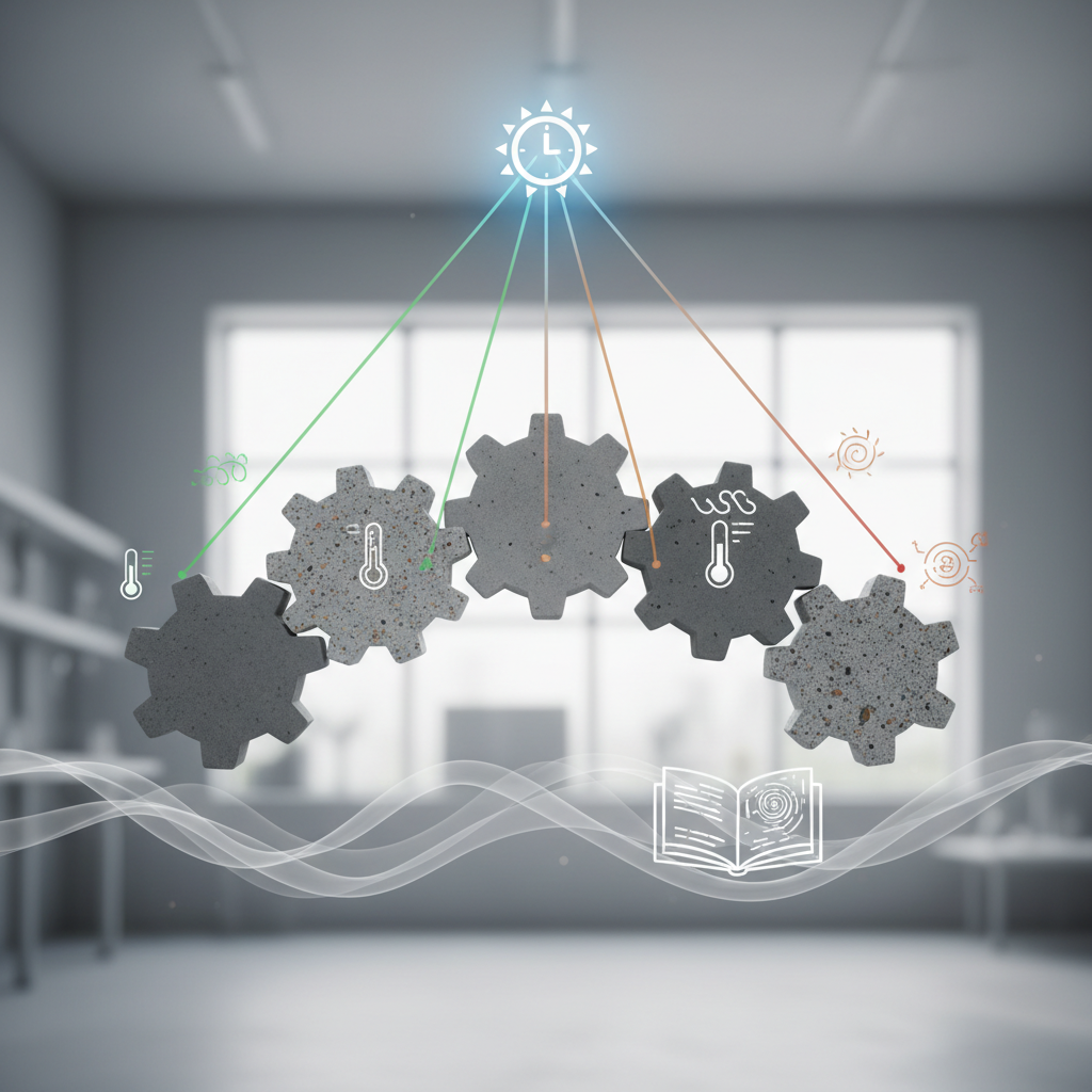 Comment calculer le temps de séchage optimal selon le type de béton?