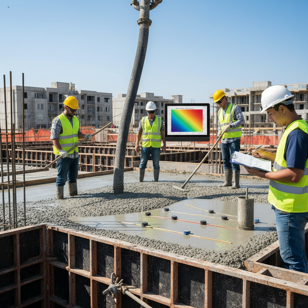 Comment contrôler l’homogénéité d’un béton autoplaçant sur chantier?