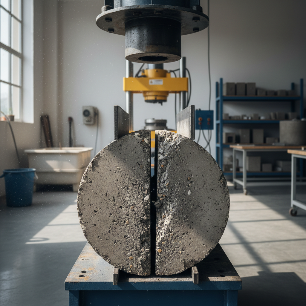 Comment déterminer la résistance à la traction du béton?