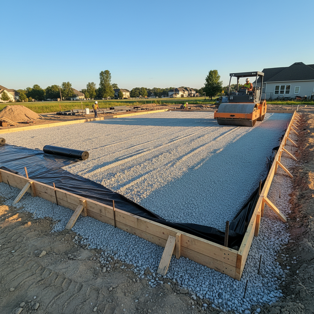 Comment préparer une surface avant la pose d’une dalle en béton?