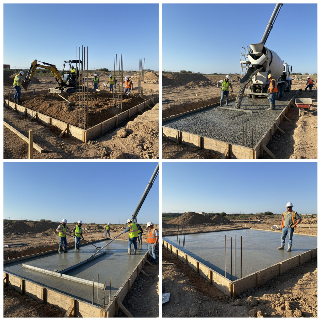 Quelles sont les étapes pour couler une fondation en béton?