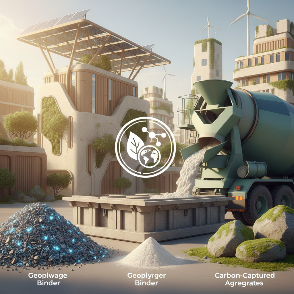 Quels sont les critères pour réaliser un béton à faible empreinte carbone?