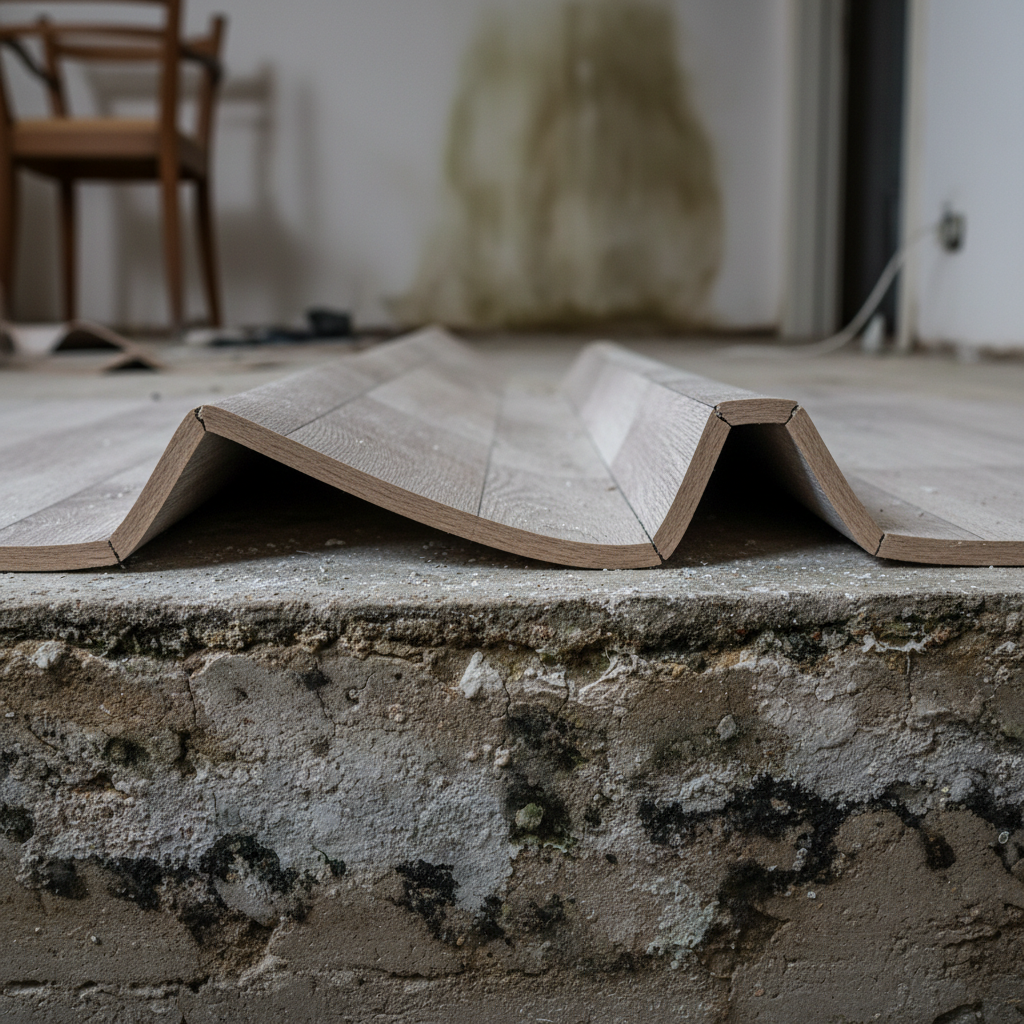 Quels sont les effets d’un mauvais séchage d’une chape en béton avant la pose d’un revêtement?